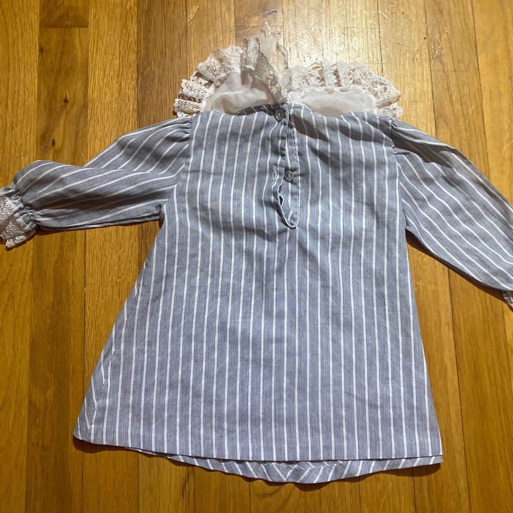 Vintage girls 2T shirt dress cherry print - Picture 5 of 5